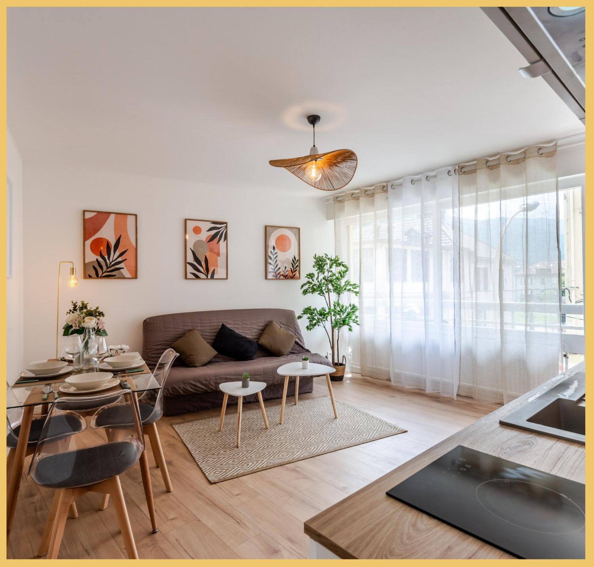 Le Scandin' Arve I T2 I Cluses Exterior foto